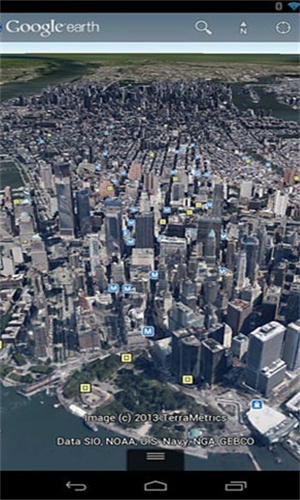 Google Earth手机版截图2