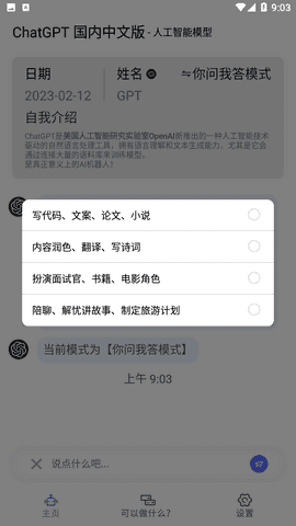 ChatGPT国内中文版截图2