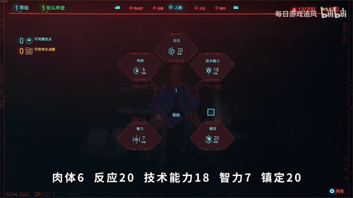 赛博朋克2077加点推荐 不同流派加点攻略