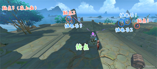 原神水月池解密攻略 三个继电石怎么放