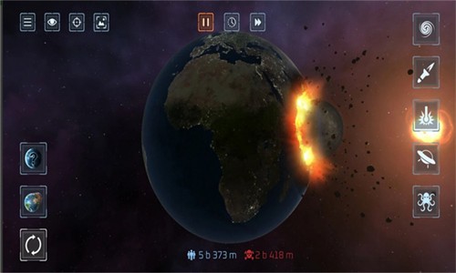 行星爆炸模拟器截图3
