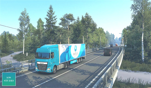 欧洲卡车道路驾驶模拟截图2