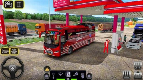 印度越野爬坡巴士3D截图1