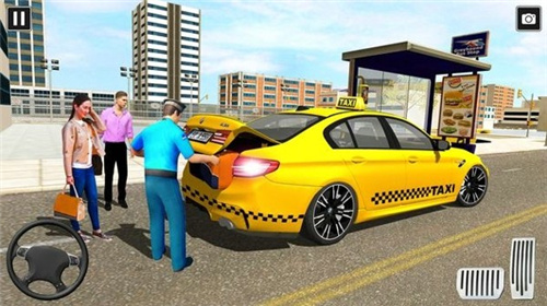 出租车疯狂司机模拟器3D截图3