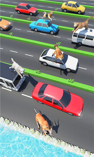 动物公路跳跃截图1
