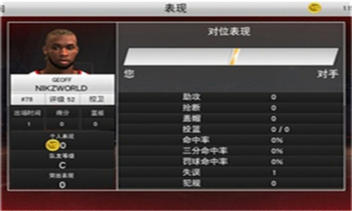 NBA2K22中文版手游截图3