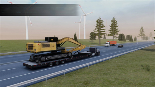 卡车驾驶3D模拟器截图1