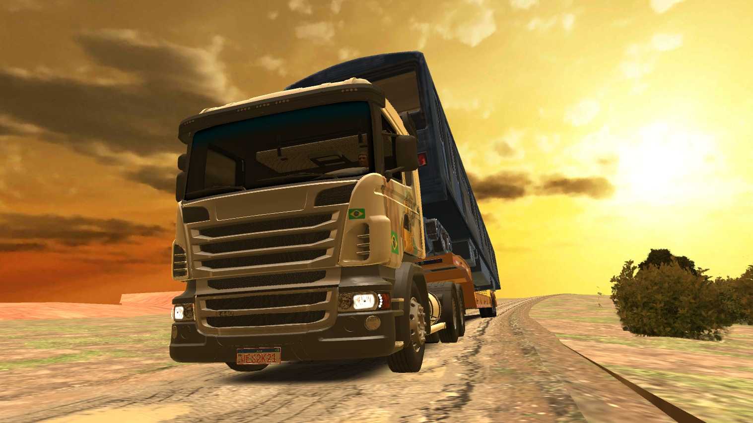 卡车头驾驶模拟器最新版截图2