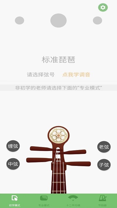 智能琵琶调音器app截图1