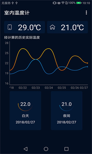 室内温度计截图4
