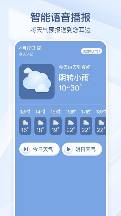 夏雨天气截图3