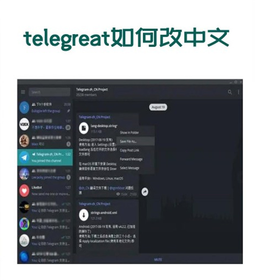 telegreat如何改中文 纸飞机的中文设置方法